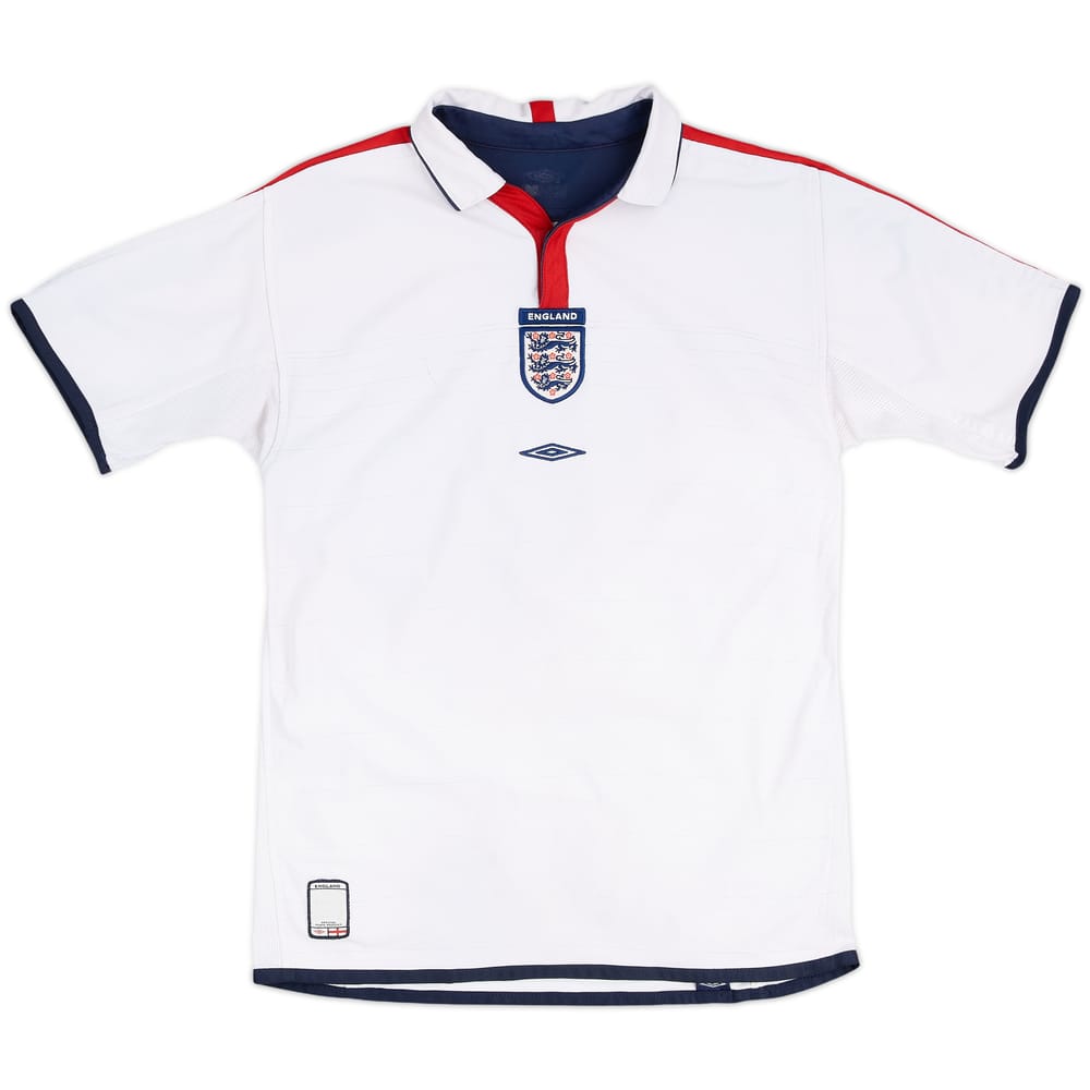 2003-05 England Home Shirt - 6/10 - (L.Boys)