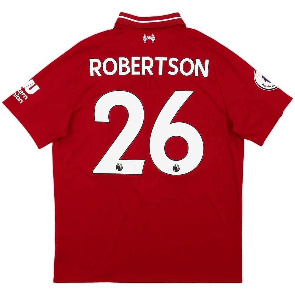 2018-19 Liverpool Home Shirt Robertson #26 - 7/10 - (M)