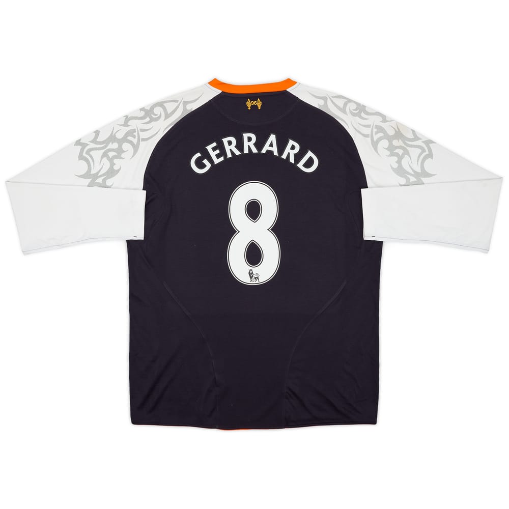 2012-13 Liverpool Third L/S Shirt Gerrard #8 - 7/10 - (L)