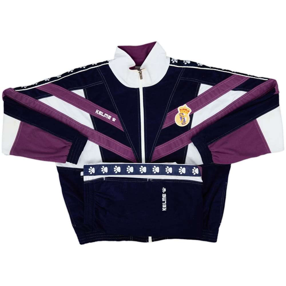 1997-98 Real Madrid Kelme Tracksuit - 8/10 - (XL)