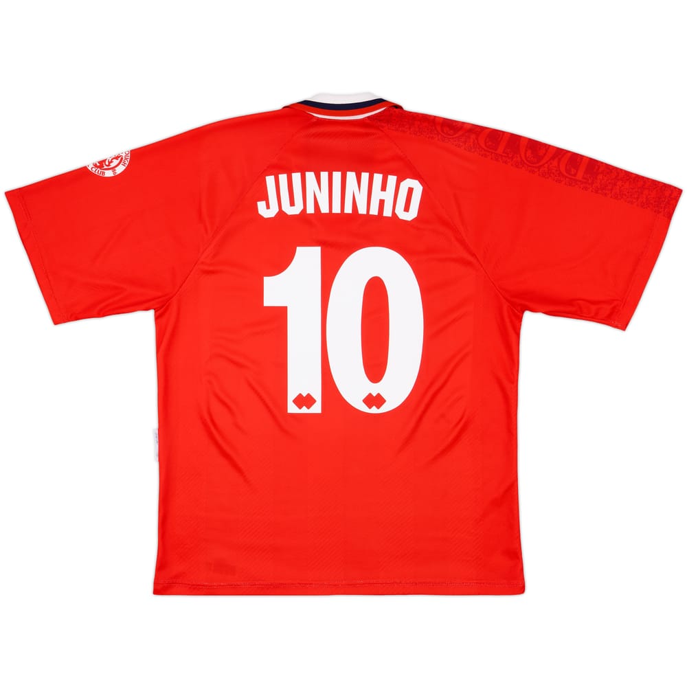 1996-97 Middlesbrough Home Shirt Juninho #10 - 8/10 - (L)