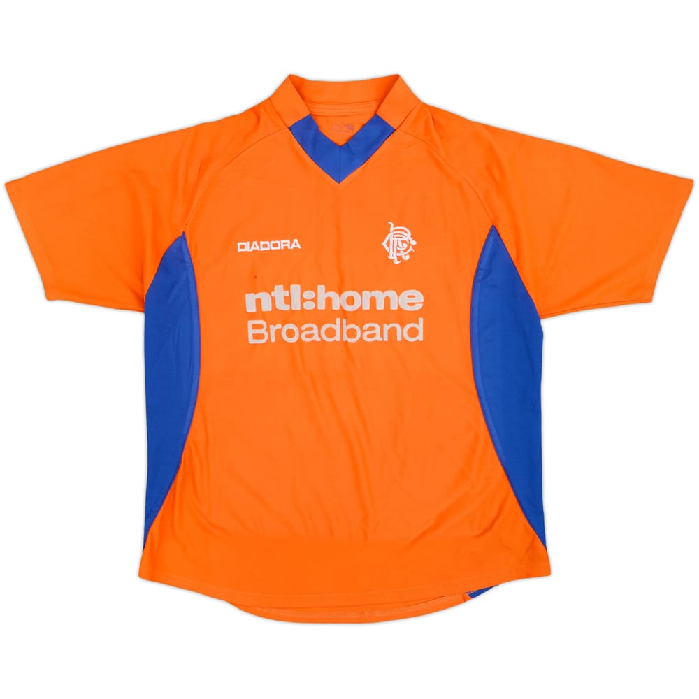 2002-03 Rangers Away Shirt - 5/10 - (XL.Boys)