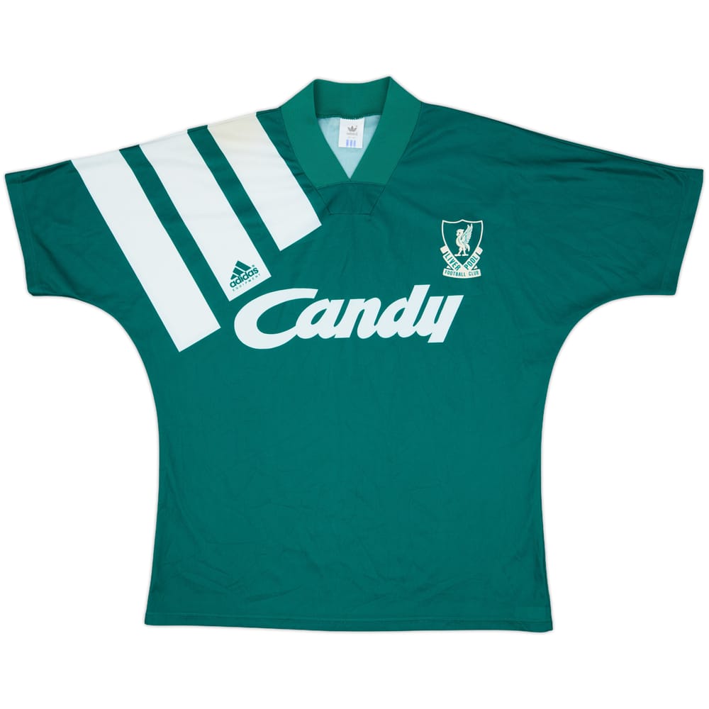 1991-92 Liverpool Away Shirt - 6/10 - (M/L)