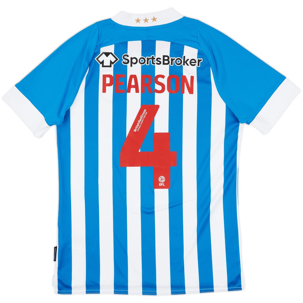 2022-23 Huddersfield Town Home Shirt Pearson #4 - 10/10 - (M)