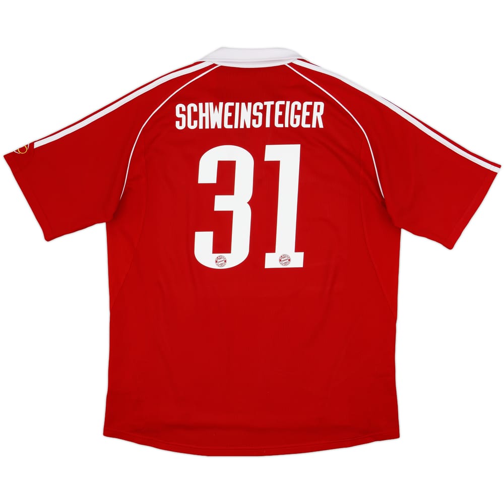 2006-07 Bayern Munich Player Issue Home Shirt Schweinsteiger #31 - 8/10 - (XL)
