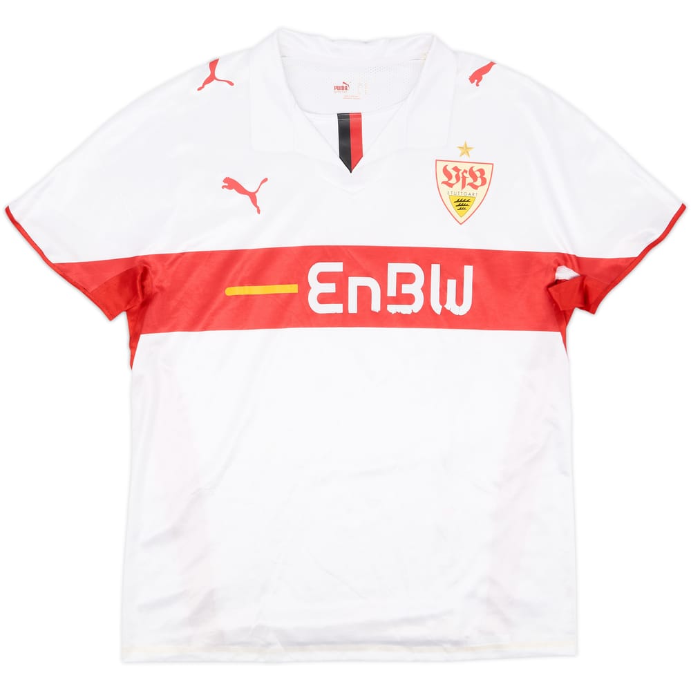 2008-09 Stuttgart Player Issue Home Shirt - 4/10 - (XL)