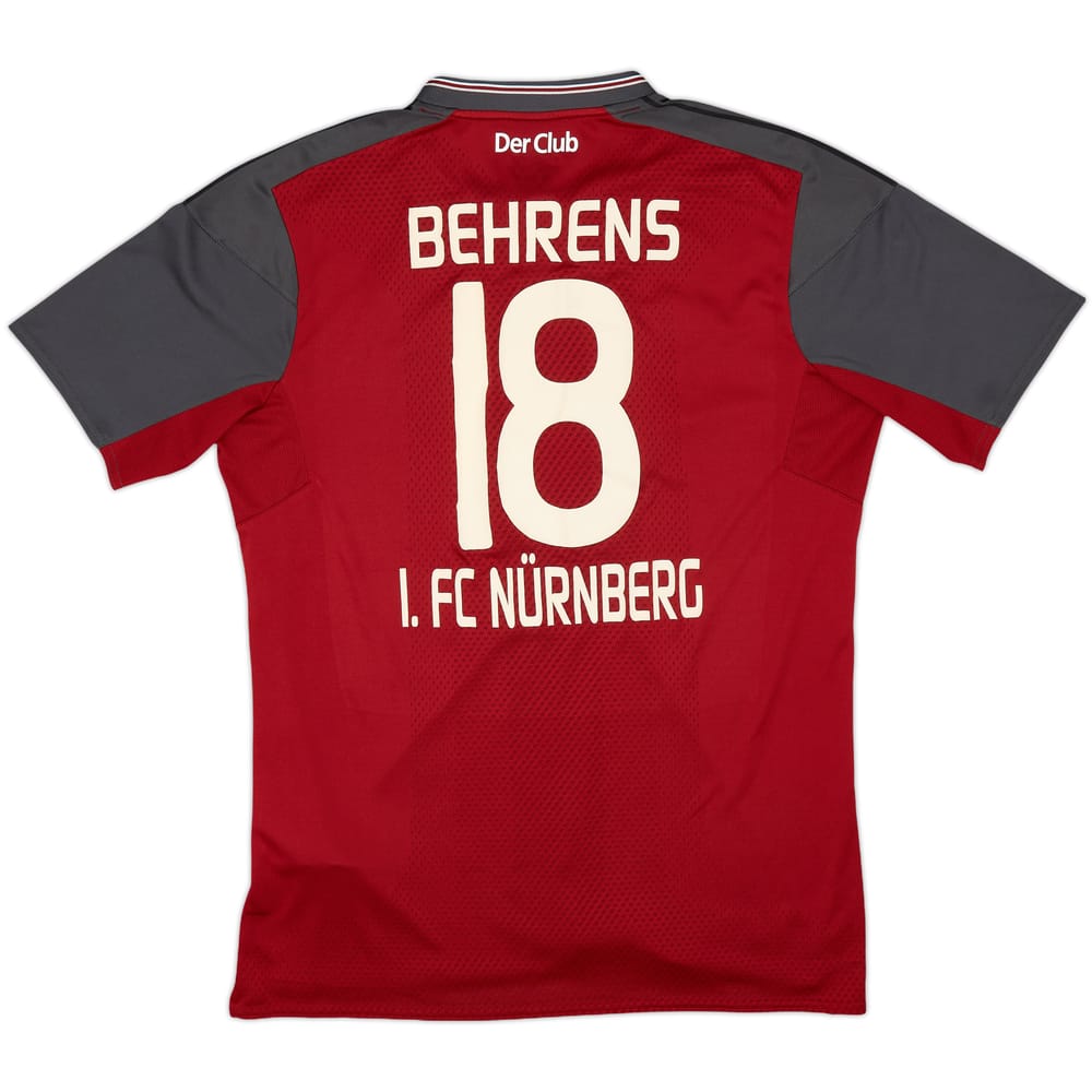 2017-18 Nurnberg Home Shirt Behrens #18 - 4/10 - (L)