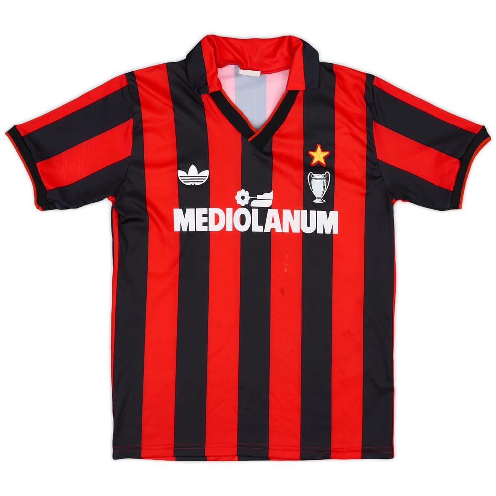 1990-91 AC Milan Home Shirt - 8/10 - (S)