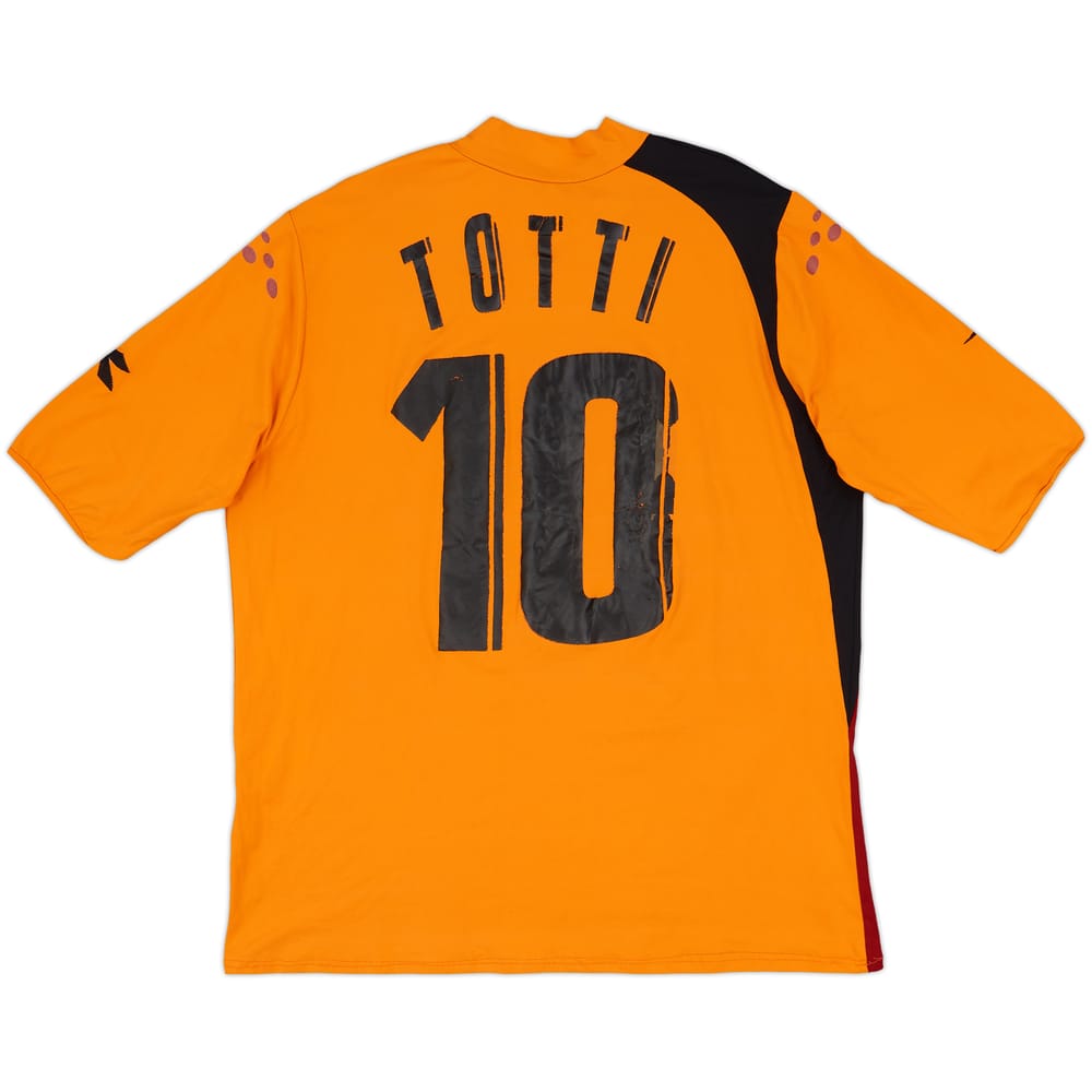 2005-06 Roma Third Shirt Totti #10 - 5/10 - (XL)