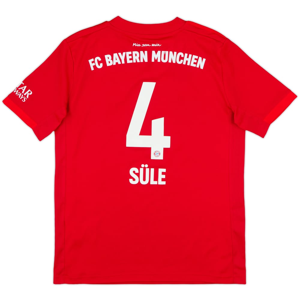 2019-20 Bayern Munich Home Shirt Sule #4 - 8/10 - (M.Boys)
