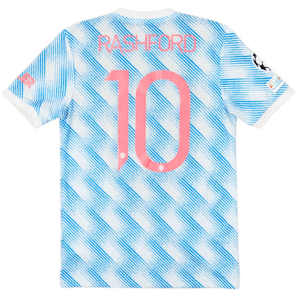 2021-22 Manchester United Away Shirt Rashford #10 - 5/10 - (S)