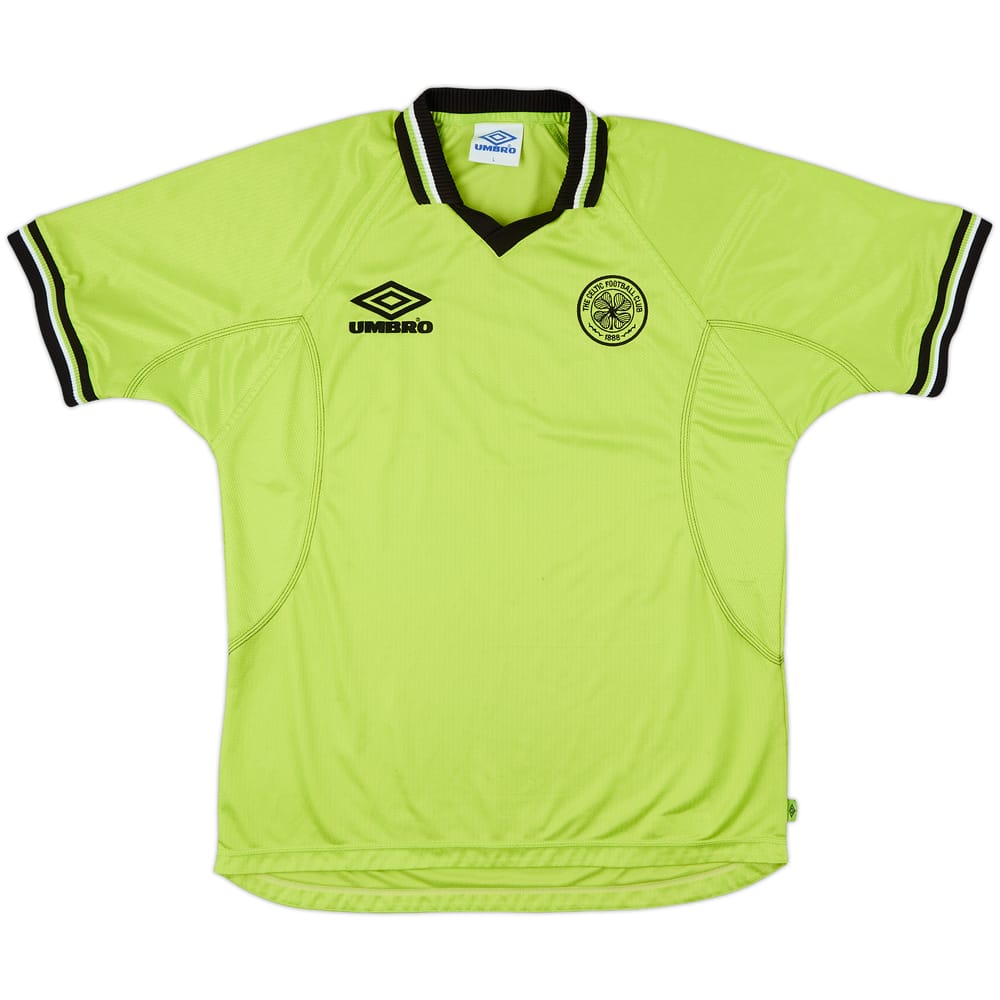 1998-99 Celtic Umbro Training Shirt - 8/10 - (L)