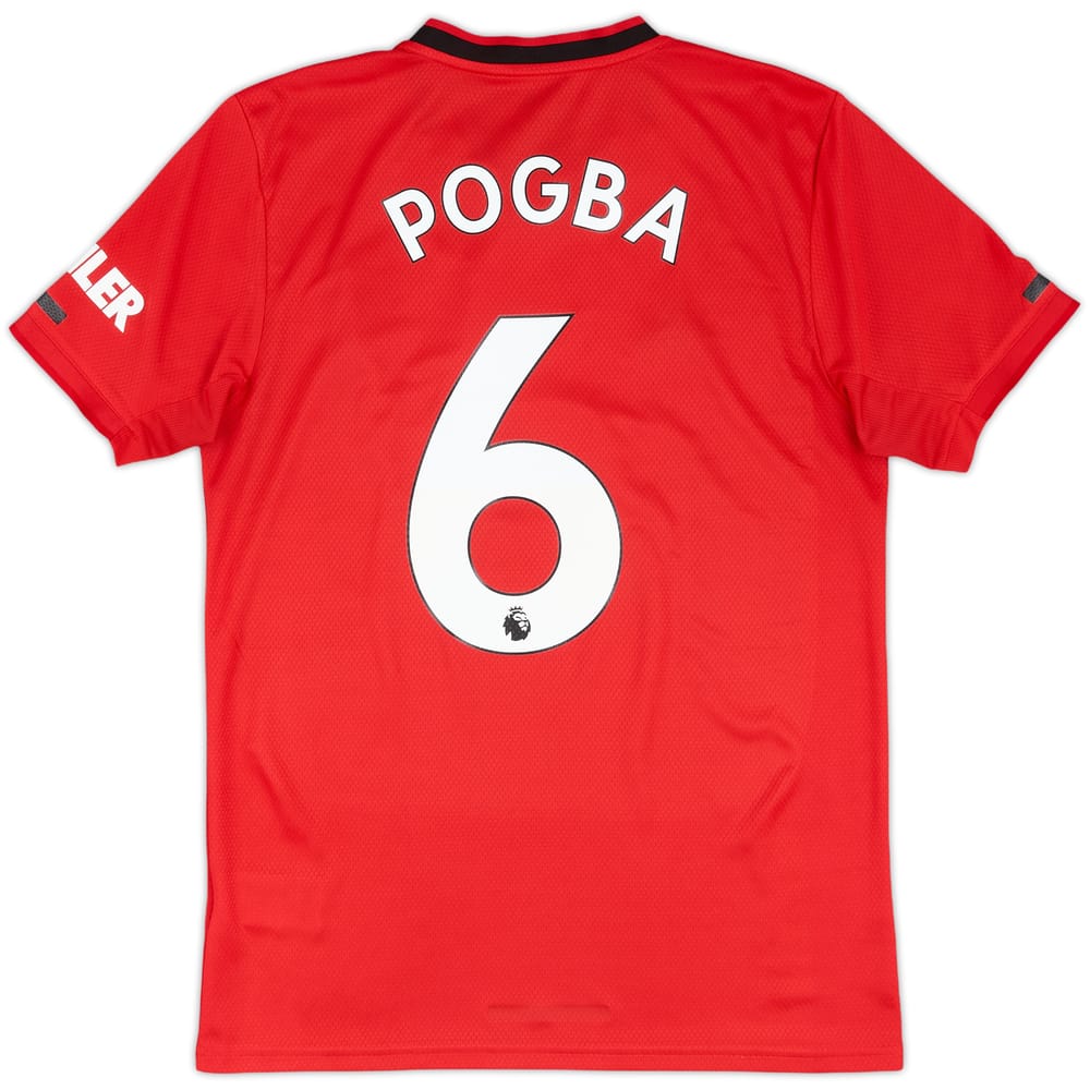 2019-20 Manchester United Home Shirt Pogba #6 - 9/10 - (S)