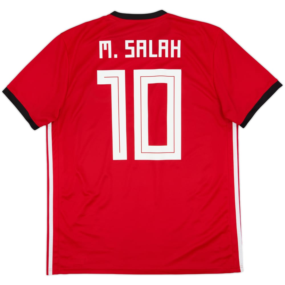 2018-19 Egypt Home Shirt Salah #10 - 9/10 - (L)