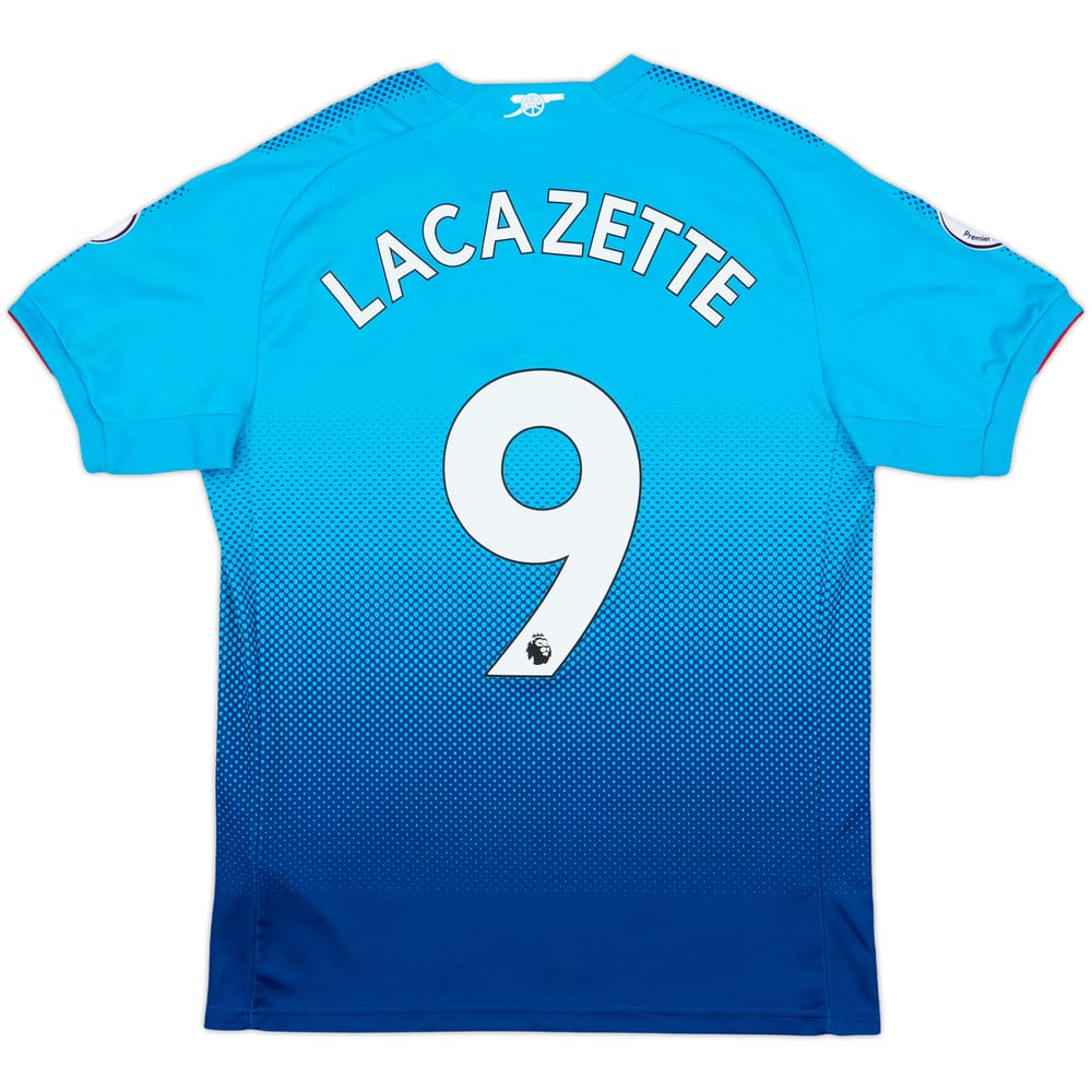 2017-18 Arsenal Away Shirt Lacazette #9 - 9/10 - (M)