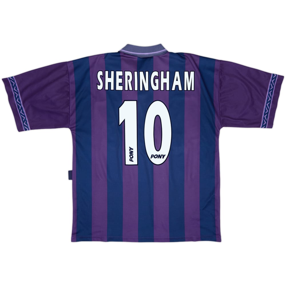 1995-97 Tottenham Camiseta Visitante Sheringham #10 - 8/10 - (L)