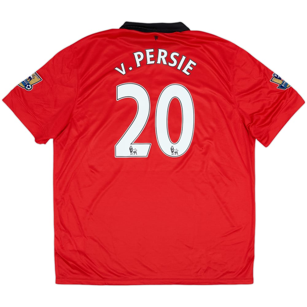 2013-14 Manchester United Home Shirt V.Persie #20 - 8/10 - (XXL)