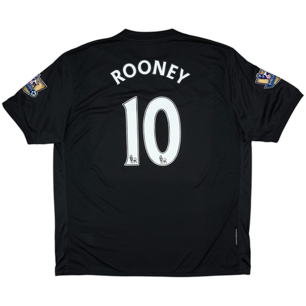 2009-10 Manchester United Away Shirt Rooney #10 - 10/10 - (XXL)
