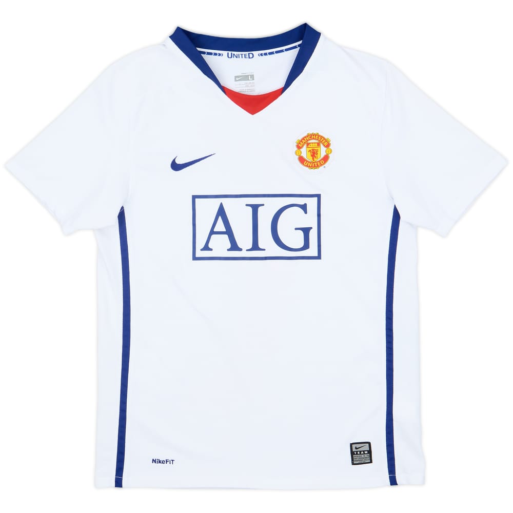 2008-10 Manchester United Away Shirt - 5/10 - (L.Boys)