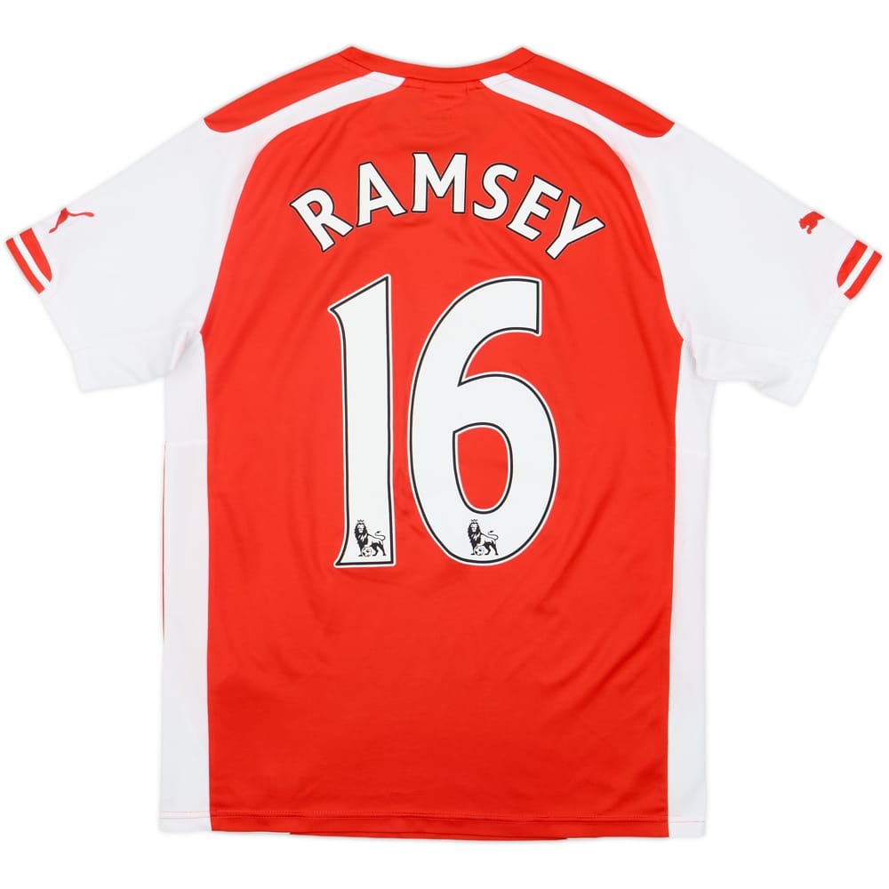 2014-15 Arsenal Home Shirt Ramsey #16 - 7/10 - (S)