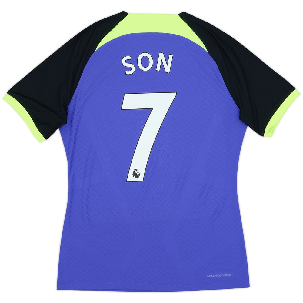 2022-23 Tottenham Authentic Away Shirt Son #7 - 9/10 - (M)