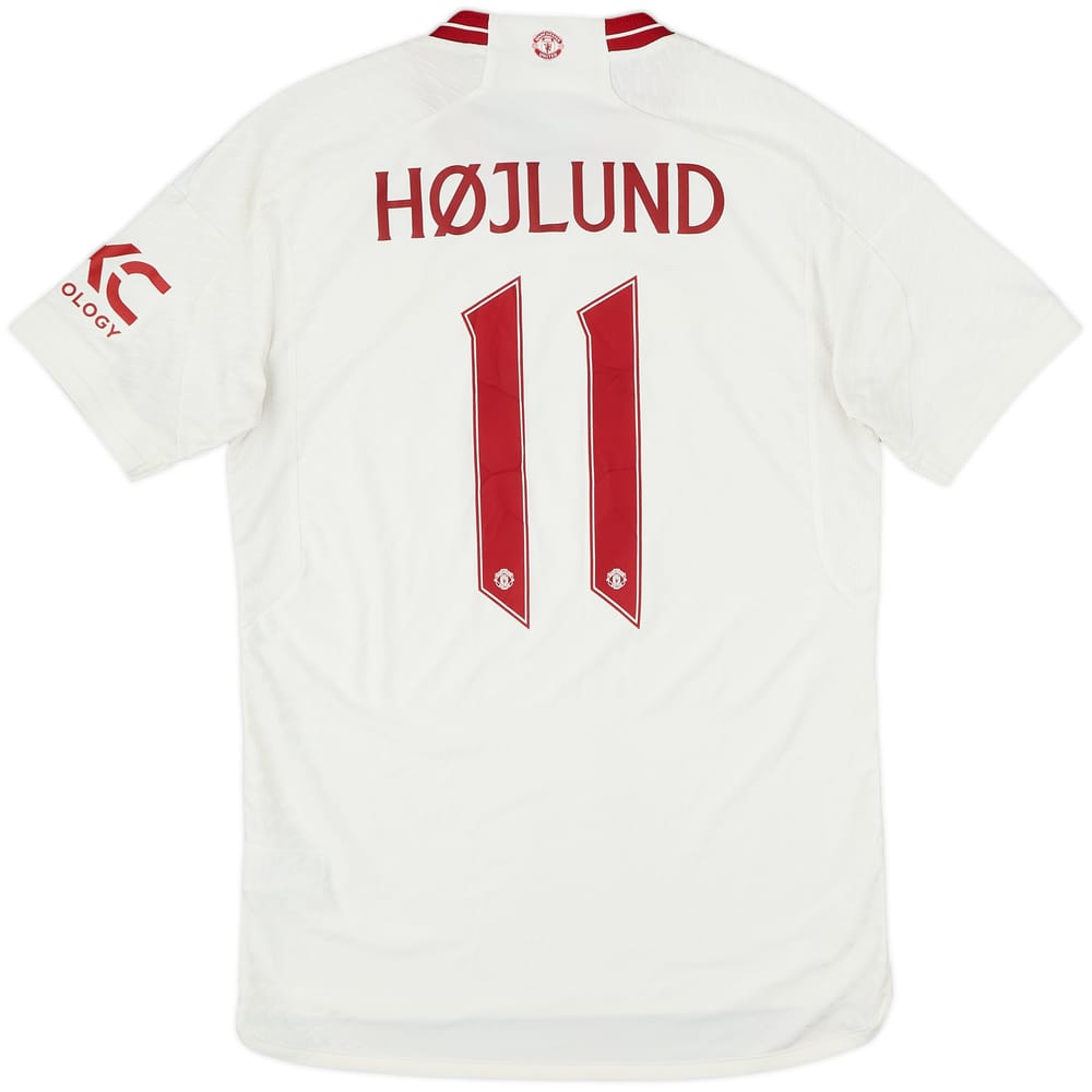 2023-24 Manchester United Authentic Third Shirt Hojlund #11 - 8/10 - (S)
