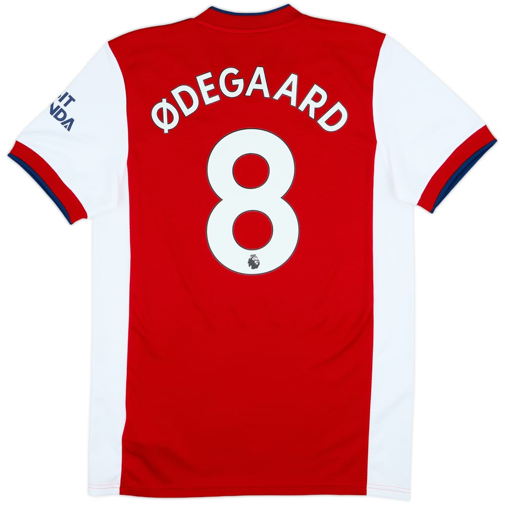 2021-22 Arsenal Home Shirt Odegaard #8 - 9/10 - (M)