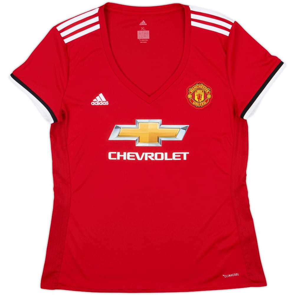 2016-17 Manchester United Home Shirt - 8/10 - (Women's XL)