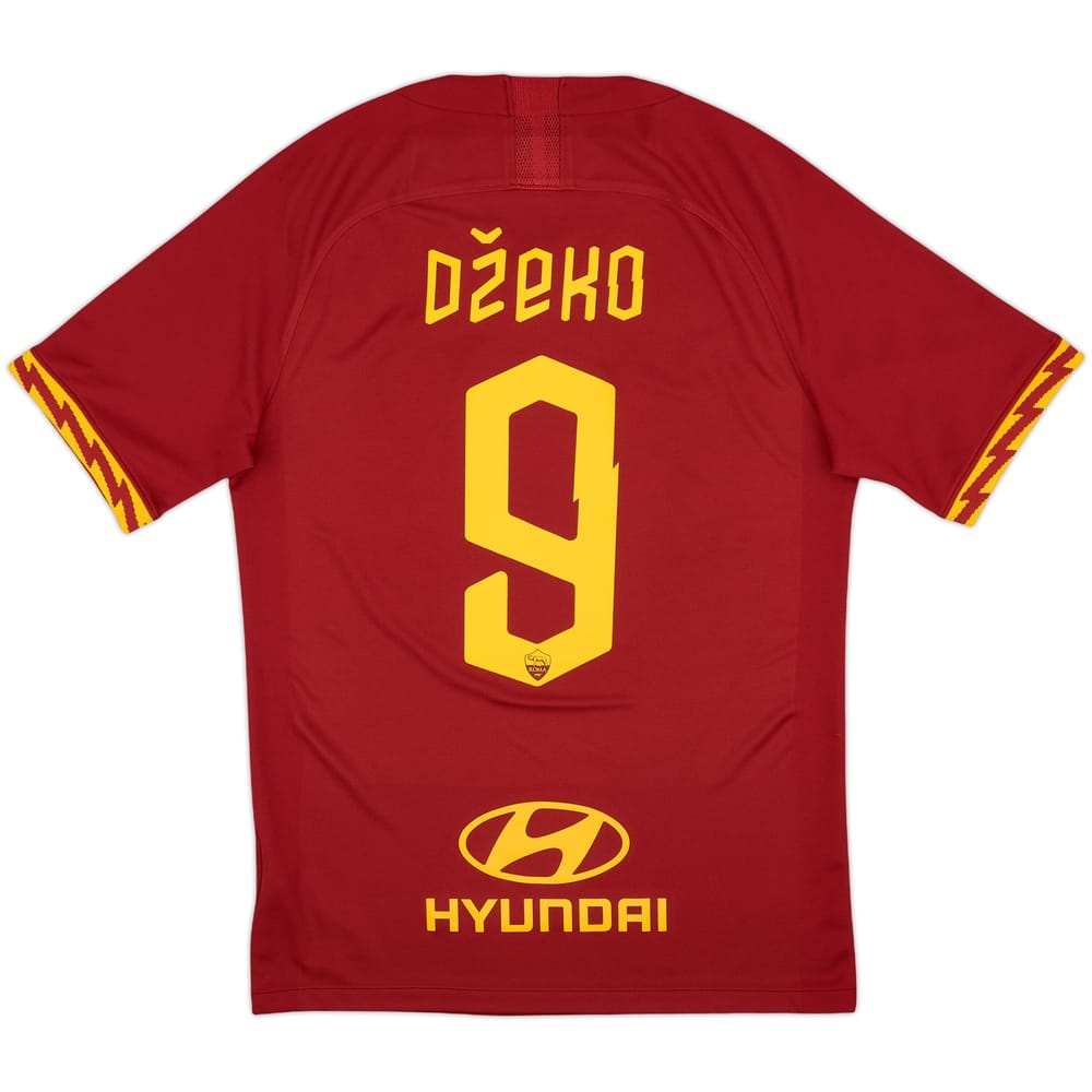2019-20 Roma Home Shirt Dzeko #9 - 7/10 - (S)