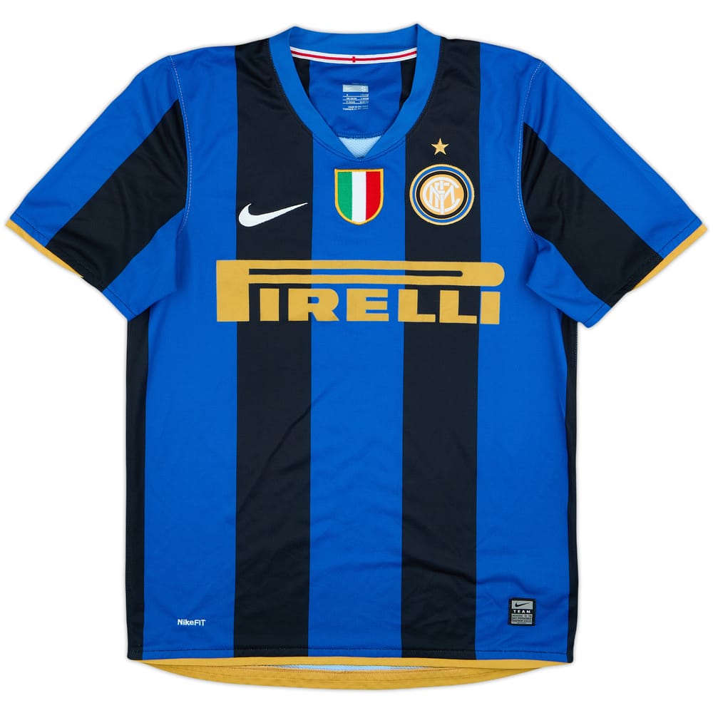 2008-09 Inter Milan Home Shirt - 10/10 - (S)