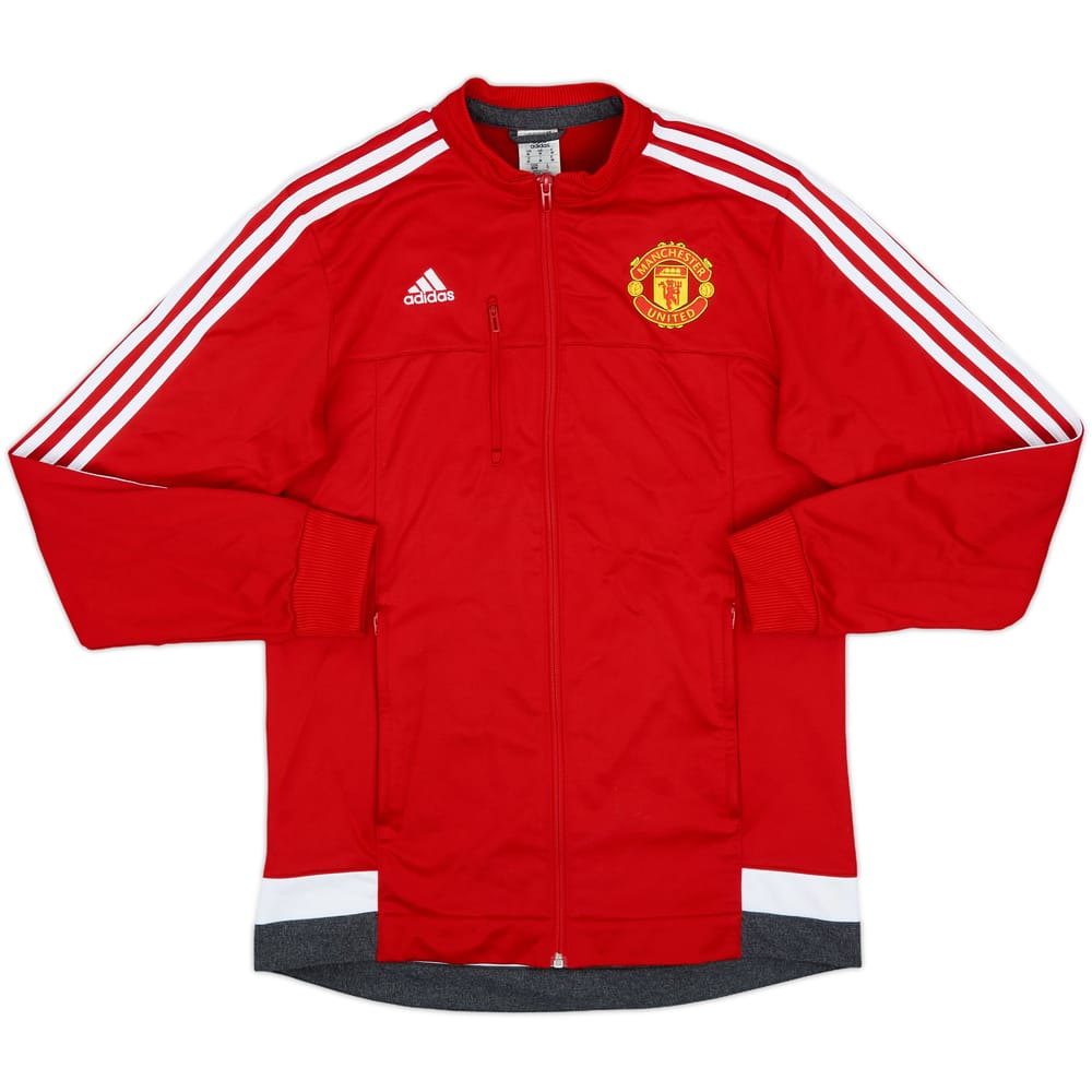 2015-16 Manchester United adidas Track Jacket - 7/10 - (M)