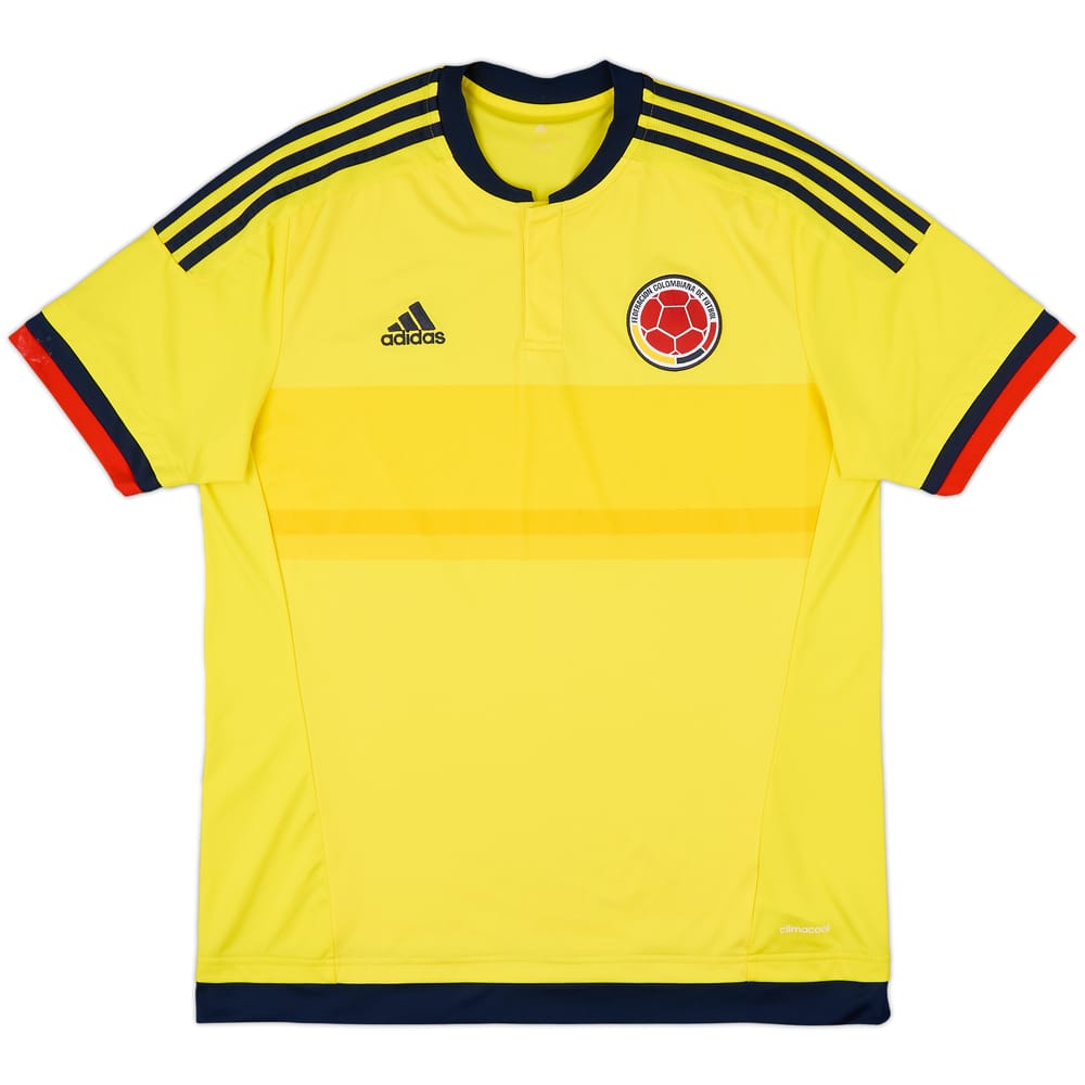 2015 Colombia Copa America Home Shirt - 9/10 - (L)