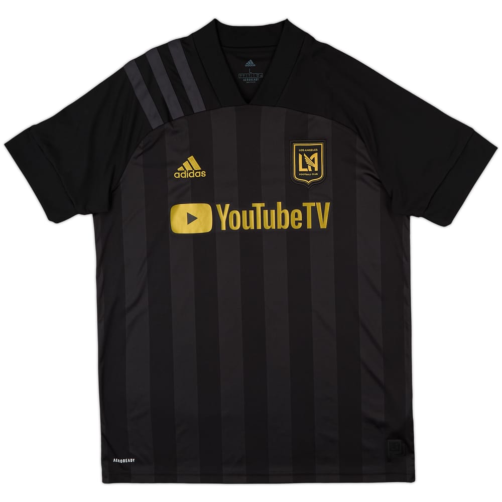 2020 LA FC Home Shirt - 9/10 - (L)