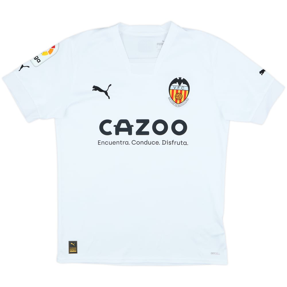 2022-23 Valencia Home Shirt - 9/10 - (M)