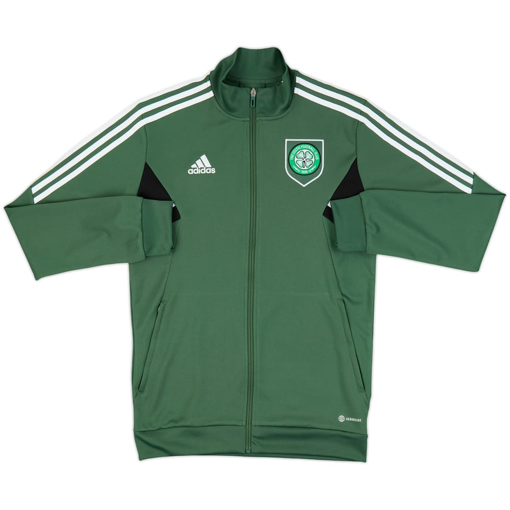 2022-23 Celtic adidas Track Jacket - 10/10 - (M)