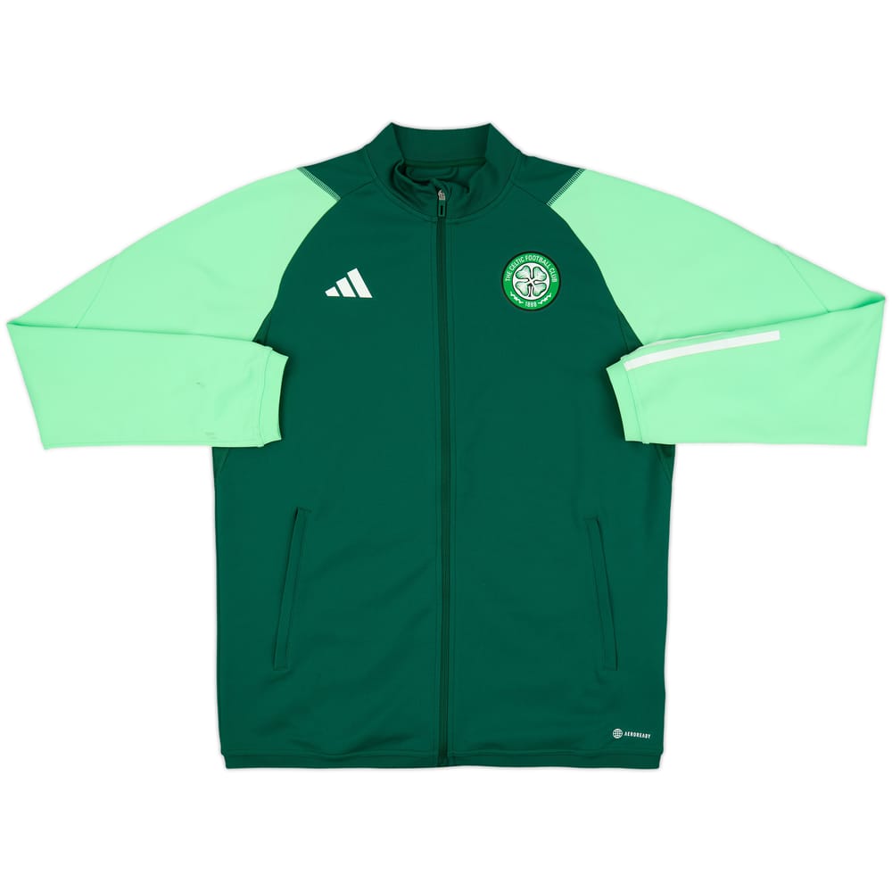 2023-24 Celtic adidas Track Jacket - 7/10 - (L)