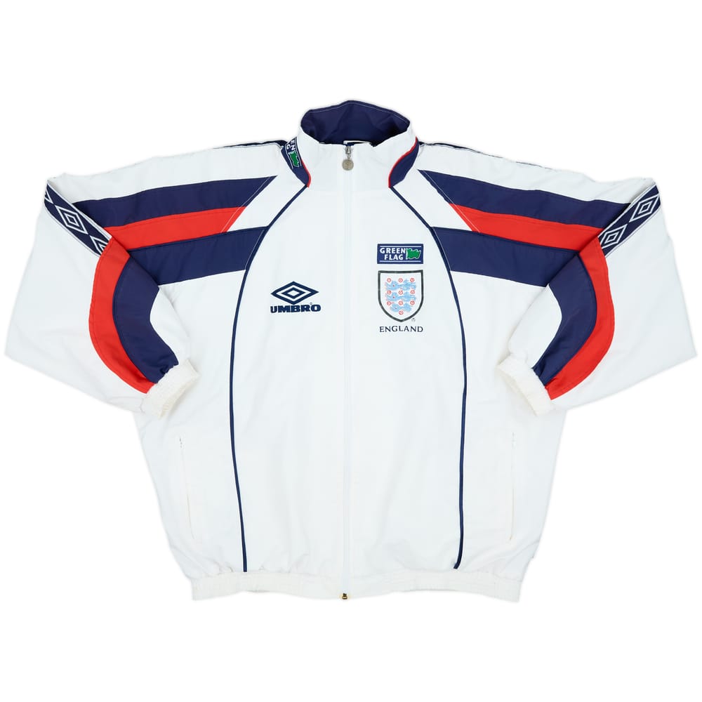1998-00 England Umbro Track Jacket - 7/10 - (XL)