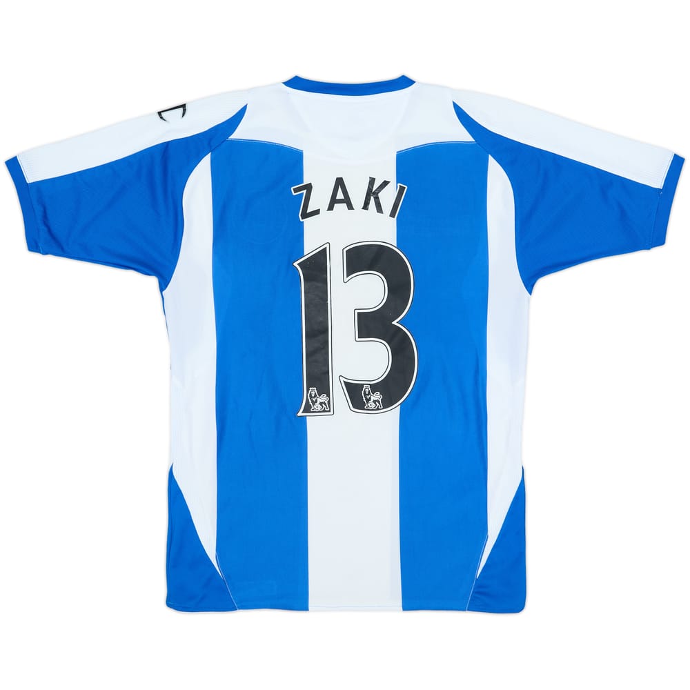 2008-09 Wigan Home Shirt Zaki #13 - 4/10 - (S)