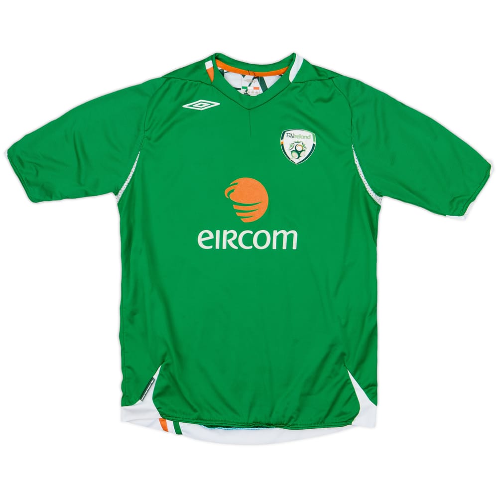 2006-08 Ireland Home Shirt - 5/10 - (XL.Boys)
