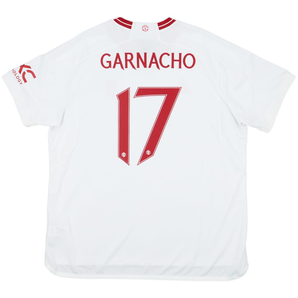 2023-24 Manchester United Third Shirt Garnacho #17 - 7/10 - (XXL)