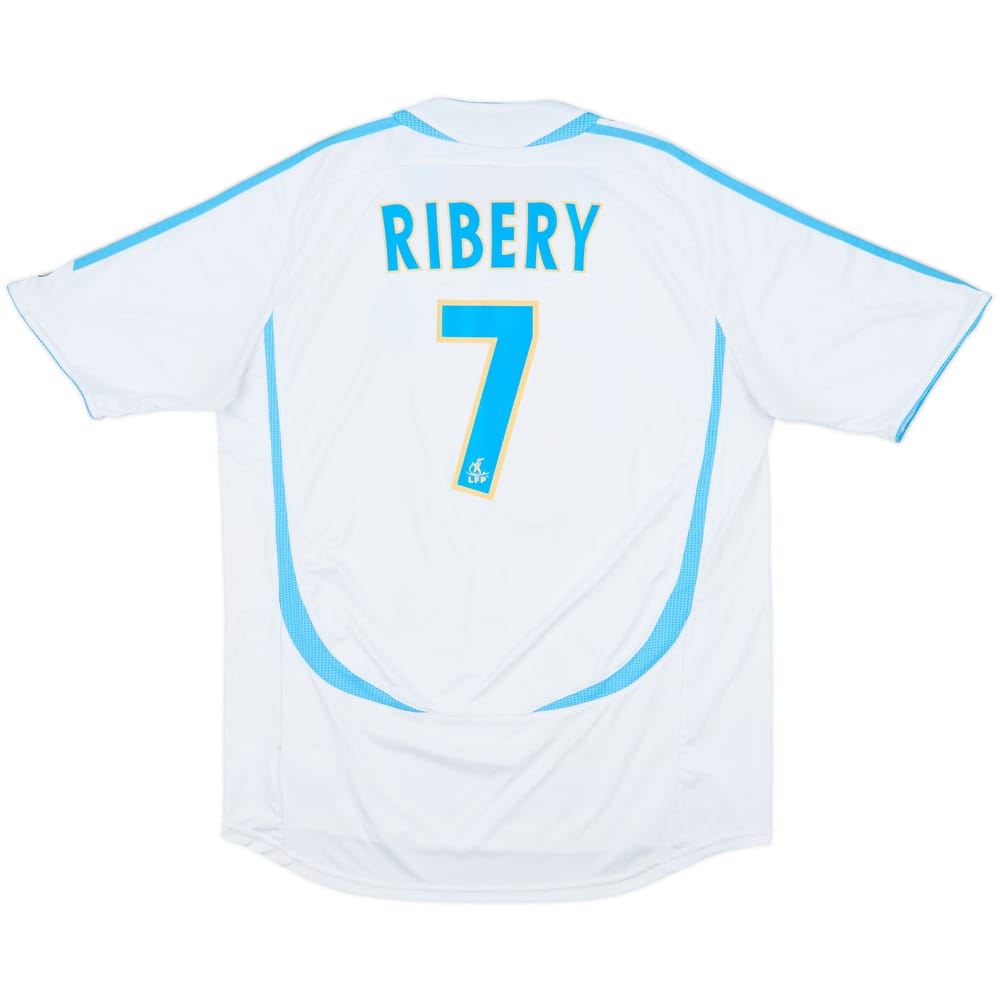 2006-07 Olympique Marseille Home Shirt Ribery #7 - 6/10 - (XL)