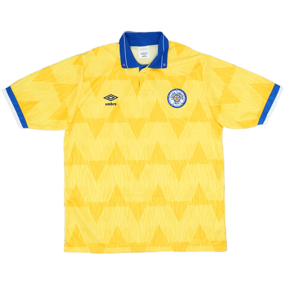 1989-91 Leeds United Away Shirt - 8/10 - (L)