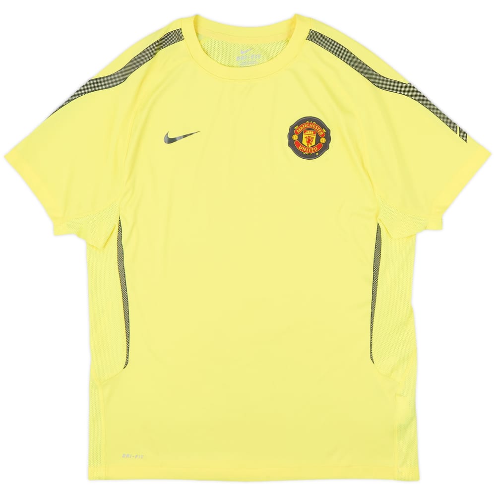 2010-11 Manchester United Nike Training Shirt - 8/10 - (XL.Boys)