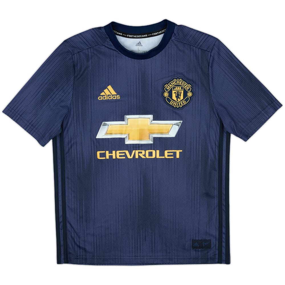 2018-19 Manchester United Third Shirt - 10/10 - (L.Boys)