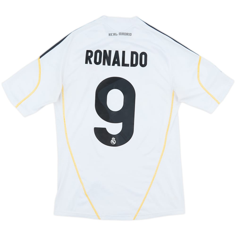 2009-10 Real Madrid Home Shirt Ronaldo #9 - 5/10 - (M)
