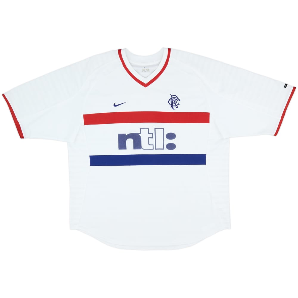 2000-01 Rangers Away Shirt - 8/10 - (XL)