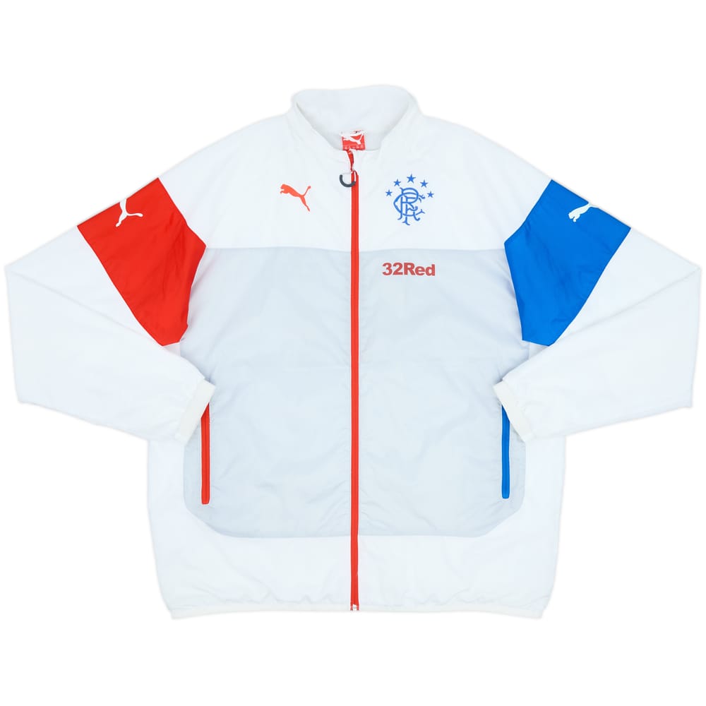 2014-15 Rangers Puma Track Jacket - 9/10 - (XXL)