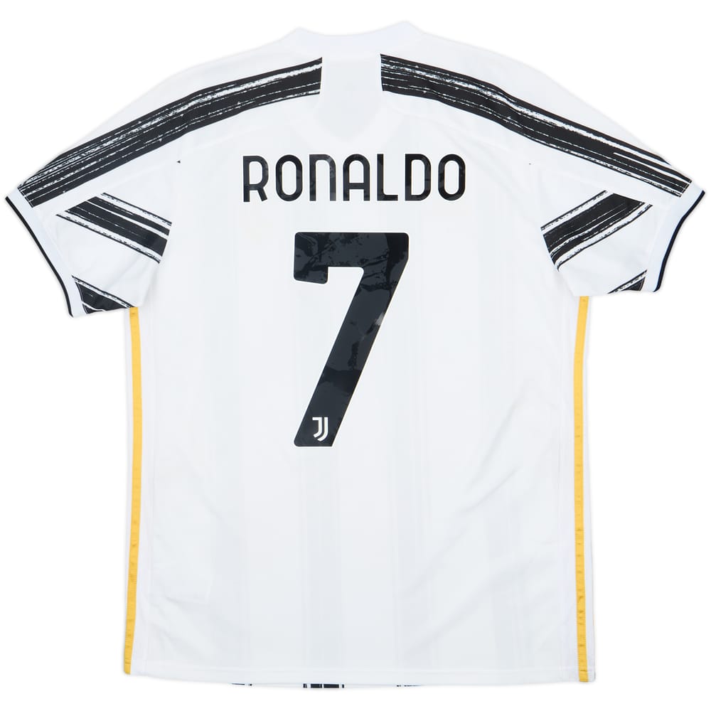 2020-21 Juventus Home Shirt Ronaldo #7 - 7/10 - (L)