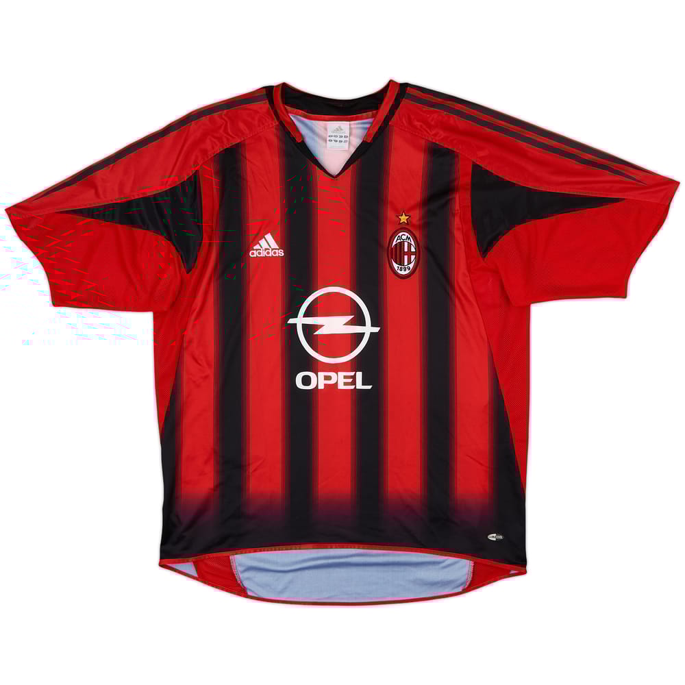 2004-05 AC Milan Home Shirt - 8/10 - (L)