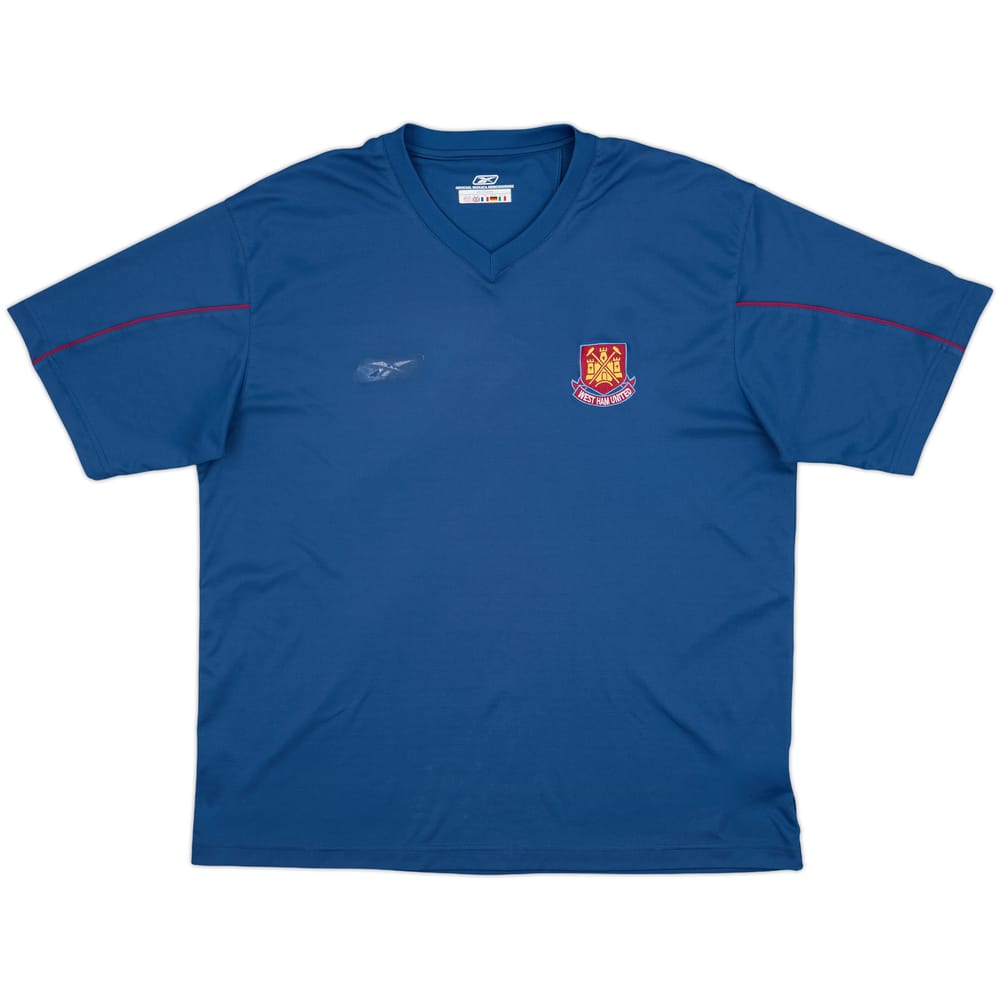2004-05 West Ham Reebok Training Shirt - 5/10 - (XXL)